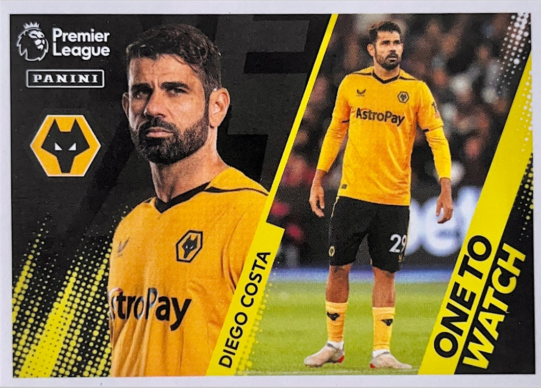 Premier League 2023 - 630 - Diego Costa - One to Watch
