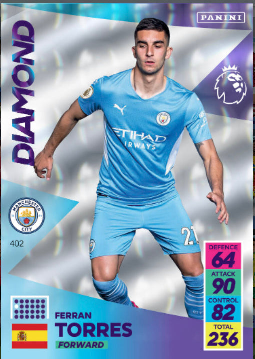 Panini Adrenalyn XL 2021/22 - 402 - Ferran Torres - Diamond