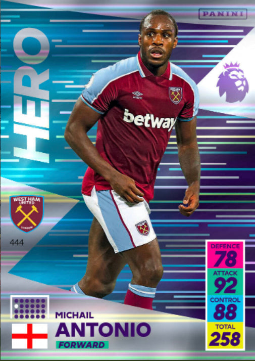 Panini Adrenalyn XL 2021/22 - 444 - Michail Antonio - Hero