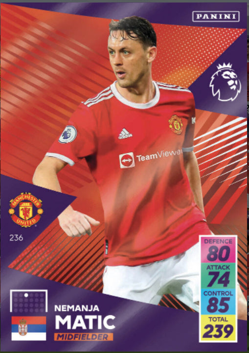 Panini Adrenalyn XL 2021/22 - 236 - Nemanja Matic