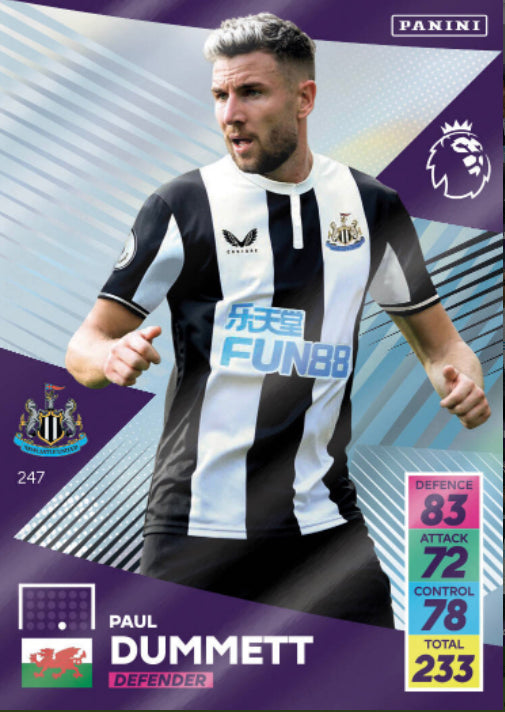 Panini Adrenalyn XL 2021/22 - 247 - Paul Dummett