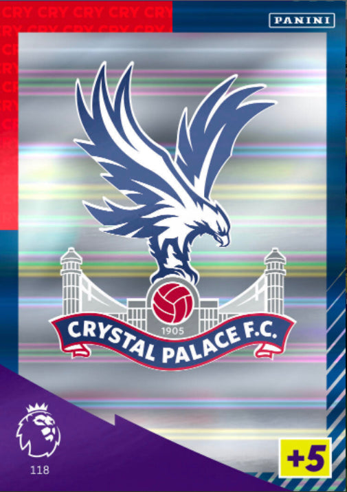 Panini Adrenalyn XL 2021/22 - 118 - Crystal Palace Club Badge