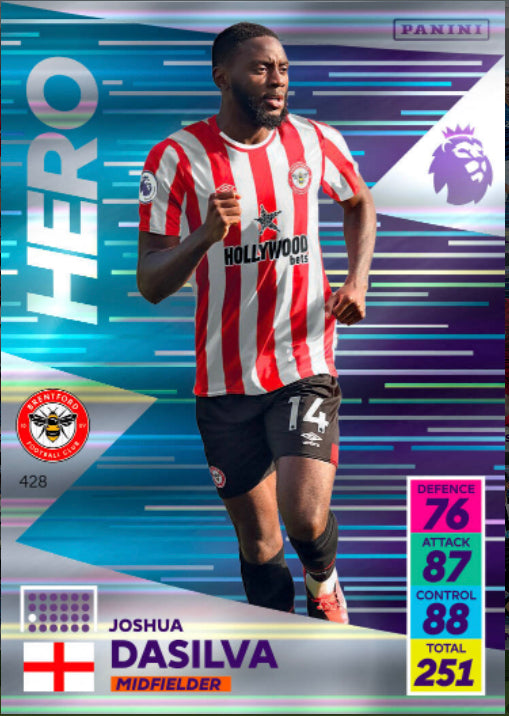 Panini Adrenalyn XL 2021/22 - 428 - Joshua Dasilva - Hero
