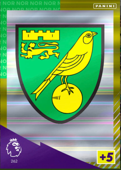 Panini Adrenalyn XL 2021/22 - 262 - Norwich City Club Badge