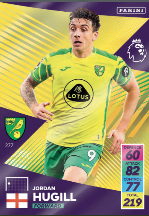 Panini Adrenalyn XL 2021/22 - 277 - Jordan Hugill