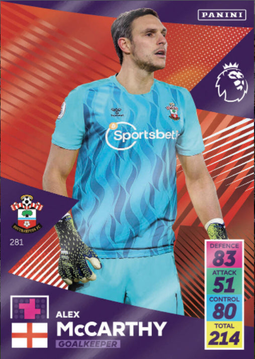 Panini Adrenalyn XL 2021/22 - 281 - Alex McCarthy