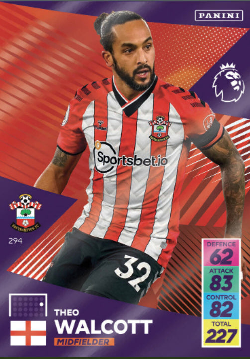 Panini Adrenalyn XL 2021/22 - 294 - Theo Walcott