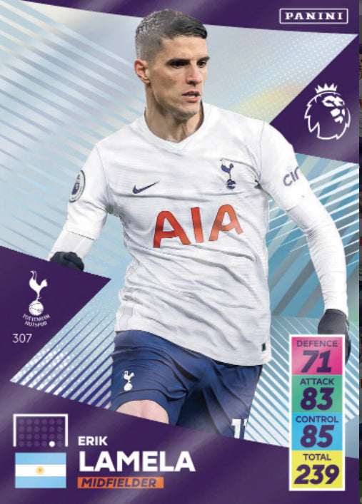 Panini Adrenalyn XL 2021/22 - 307 - Erik Lamela