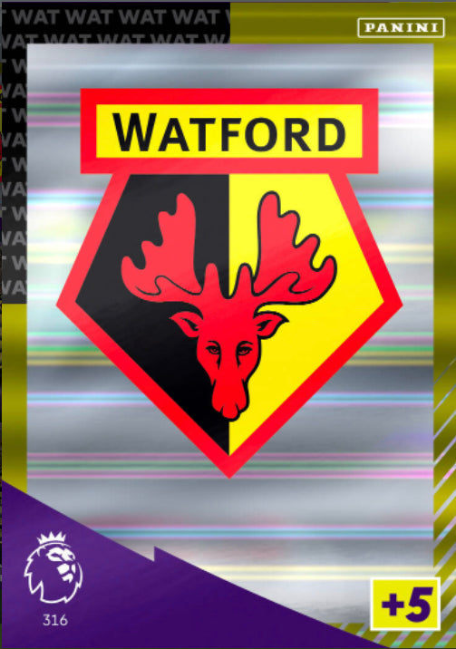 Panini Adrenalyn XL 2021/22 - 316 - Watford Club Badge