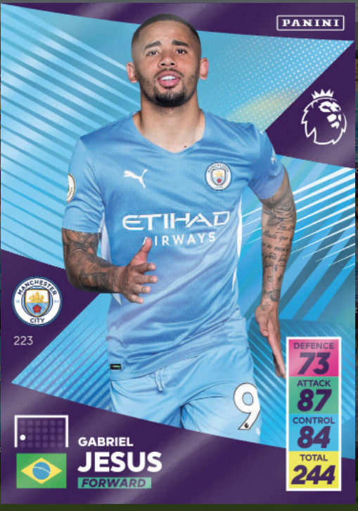 Panini Adrenalyn XL 2021/22 - 223 - Gabriel Jesus