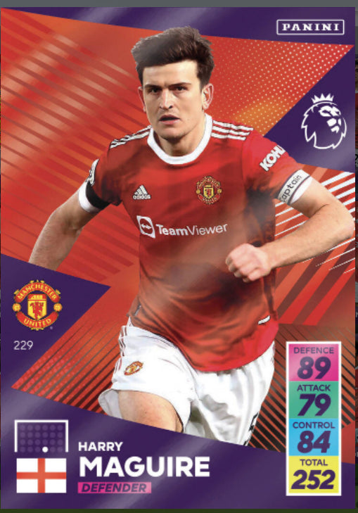 Panini Adrenalyn XL 2021/22 - 229 - Harry Maguire