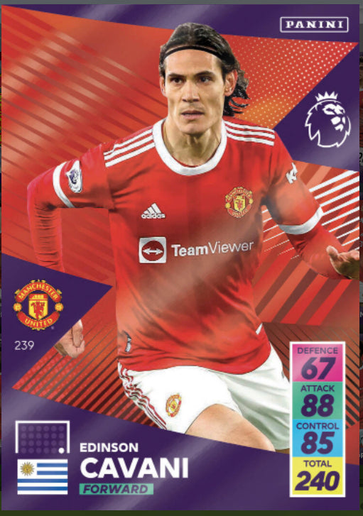 Panini Adrenalyn XL 2021/22 - 239 - Edinson Cavani