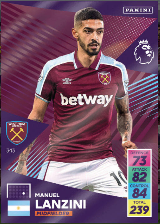 Panini Adrenalyn XL 2021/22 - 343 - Manuel Lanzini