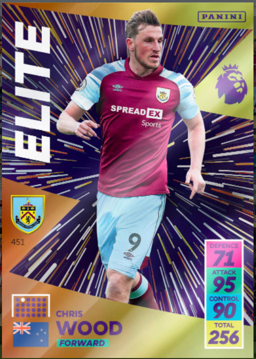 Panini Adrenalyn XL 2021/22 - 451 - Chris Wood - Elite