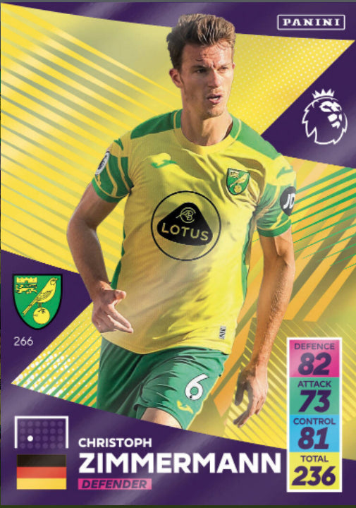 Panini Adrenalyn XL 2021/22 - 266 - Cristoph Zimmermann