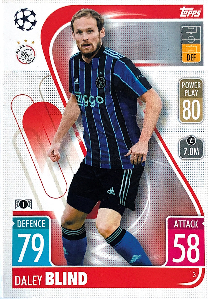 Topps Match Attax 2021/22 - 003 - Daley Blind