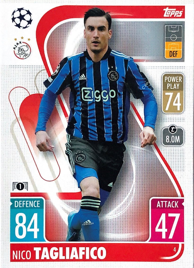 Topps Match Attax 2021/22 - 004 - Nico Tagliafico