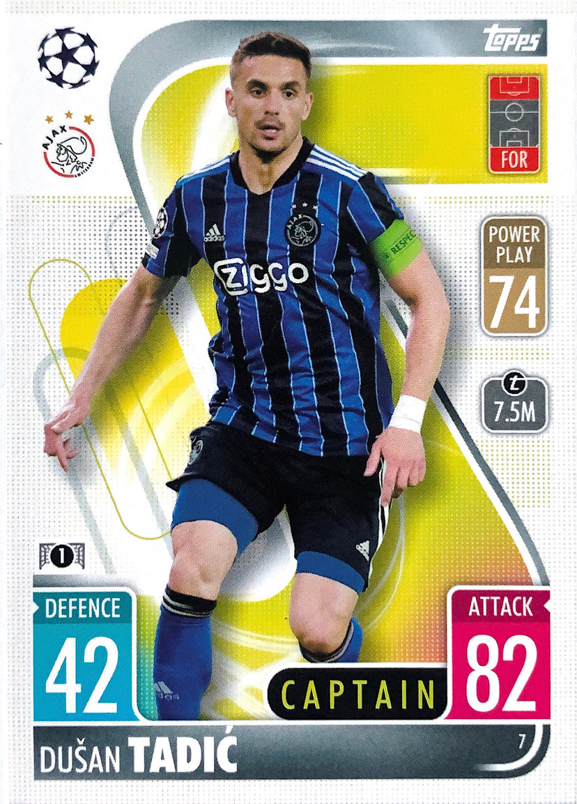 Topps Match Attax 2021/22 - 007 - Dusan Tadic