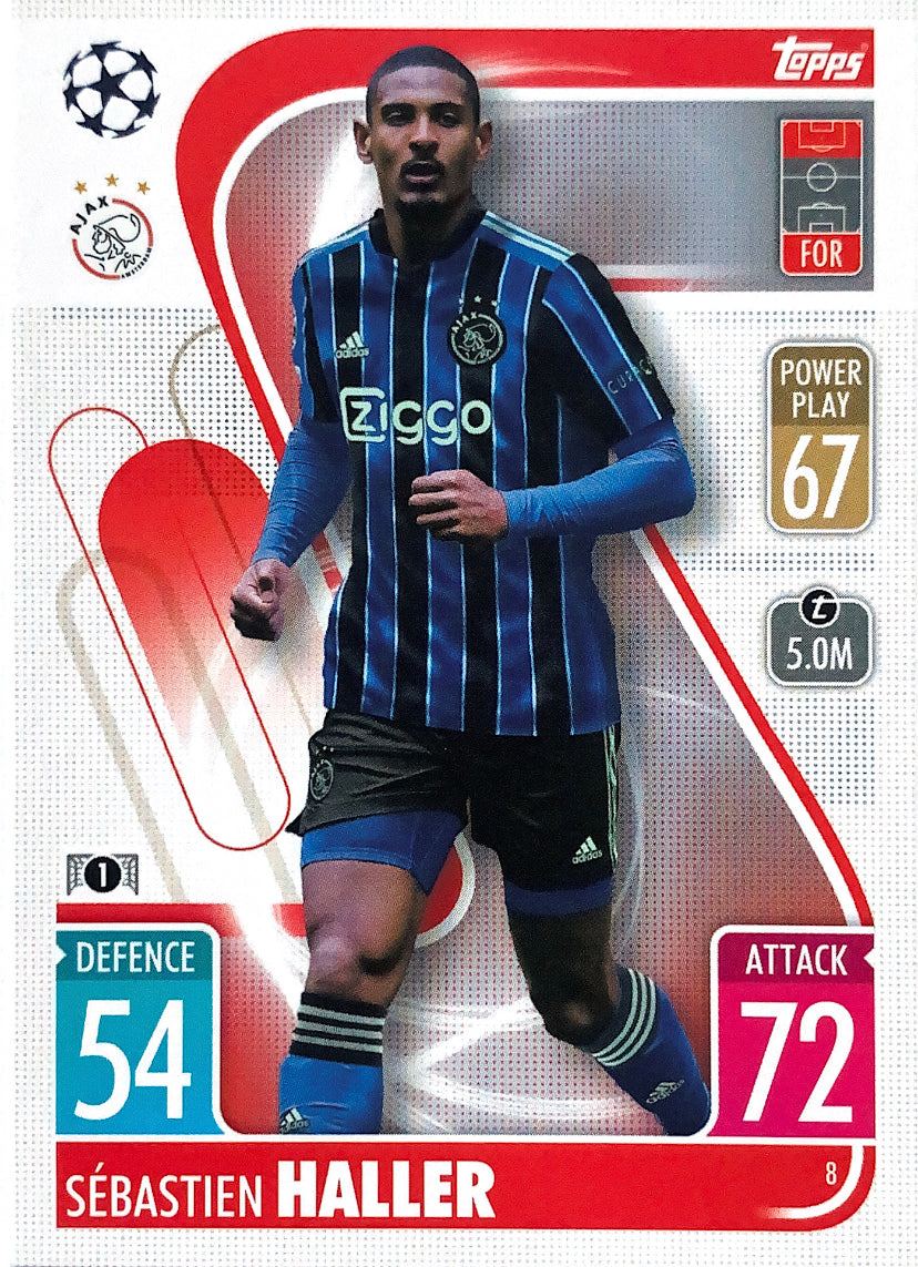 Topps Match Attax 2021/22 - 008 - Sèbastian Haller