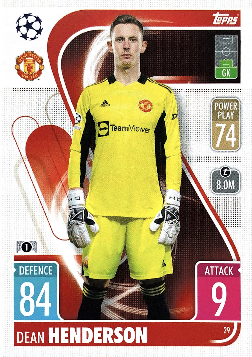 Topps Match Attax 2021/22 - 029 - Dean Henderson