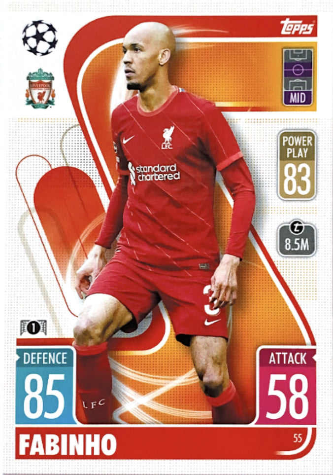 Topps Match Attax 2021/22 - 055 - Fabinho