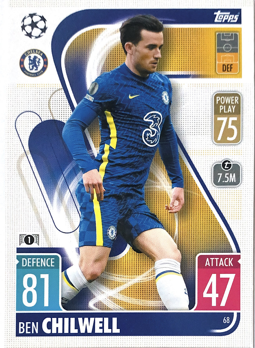 Topps Match Attax 2021/22 - 068 - Ben Chilwell