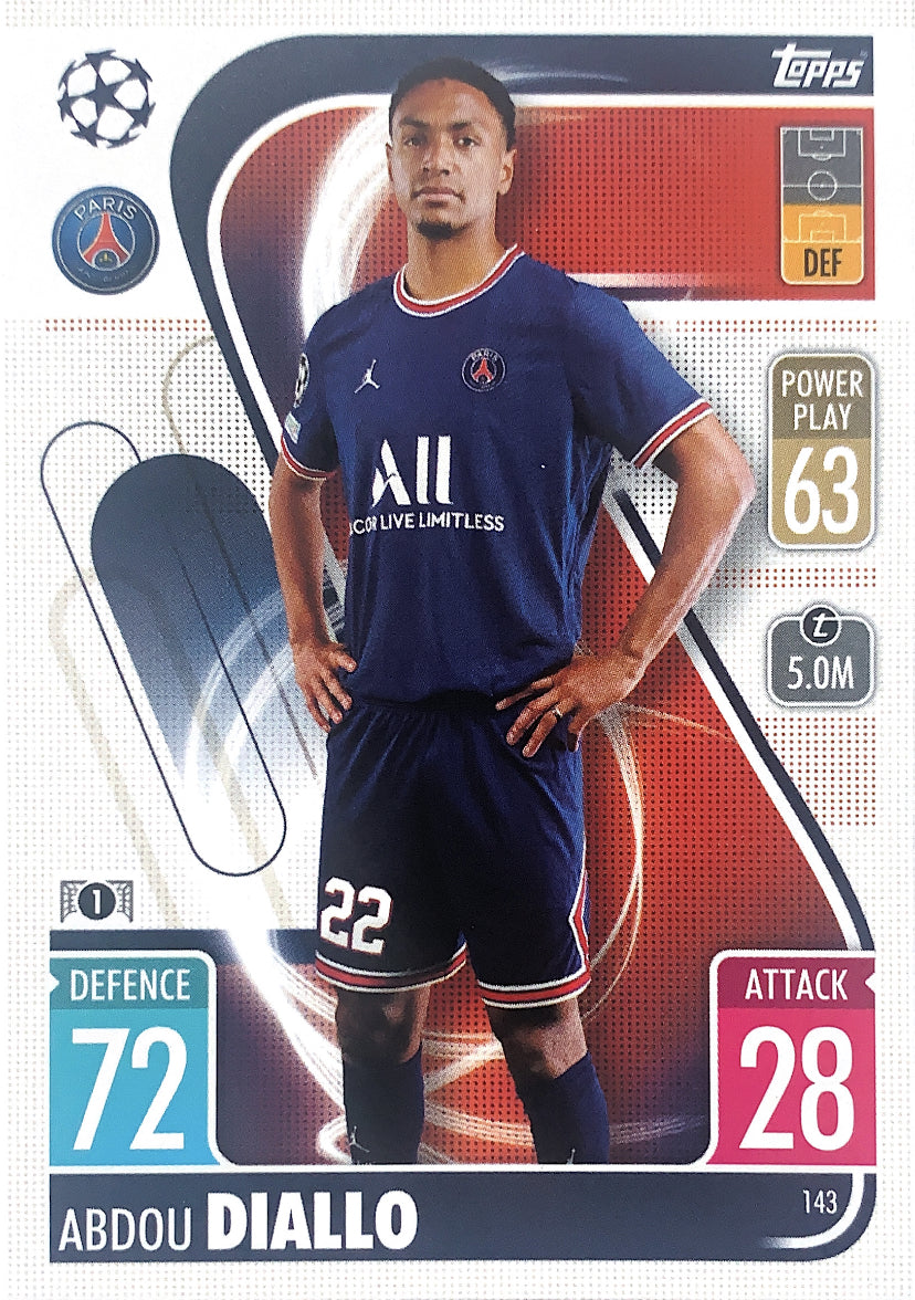 Topps Match Attax 2021/22 - 143 - Abdou Diallo