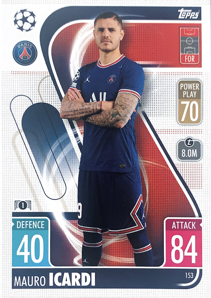 Topps Match Attax 2021/22 - 153 - Mauro Icardi