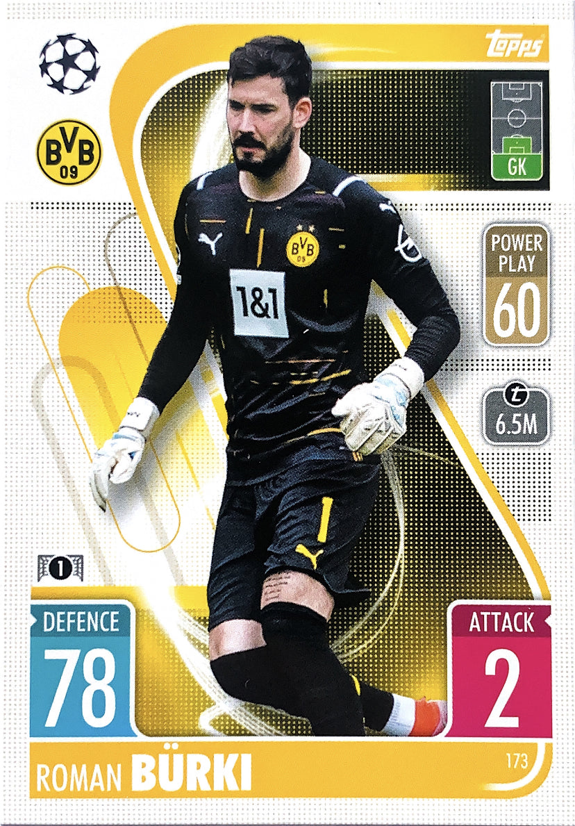 Topps Match Attax 2021/22 - 173 - Roman Bürki