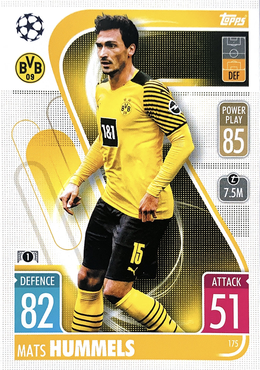 Topps Match Attax 2021/22 - 175 - Matt Hummels