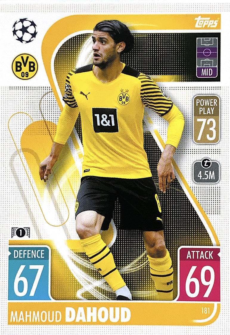 Topps Match Attax 2021/22 - 181 - Mahmoud Dahoud