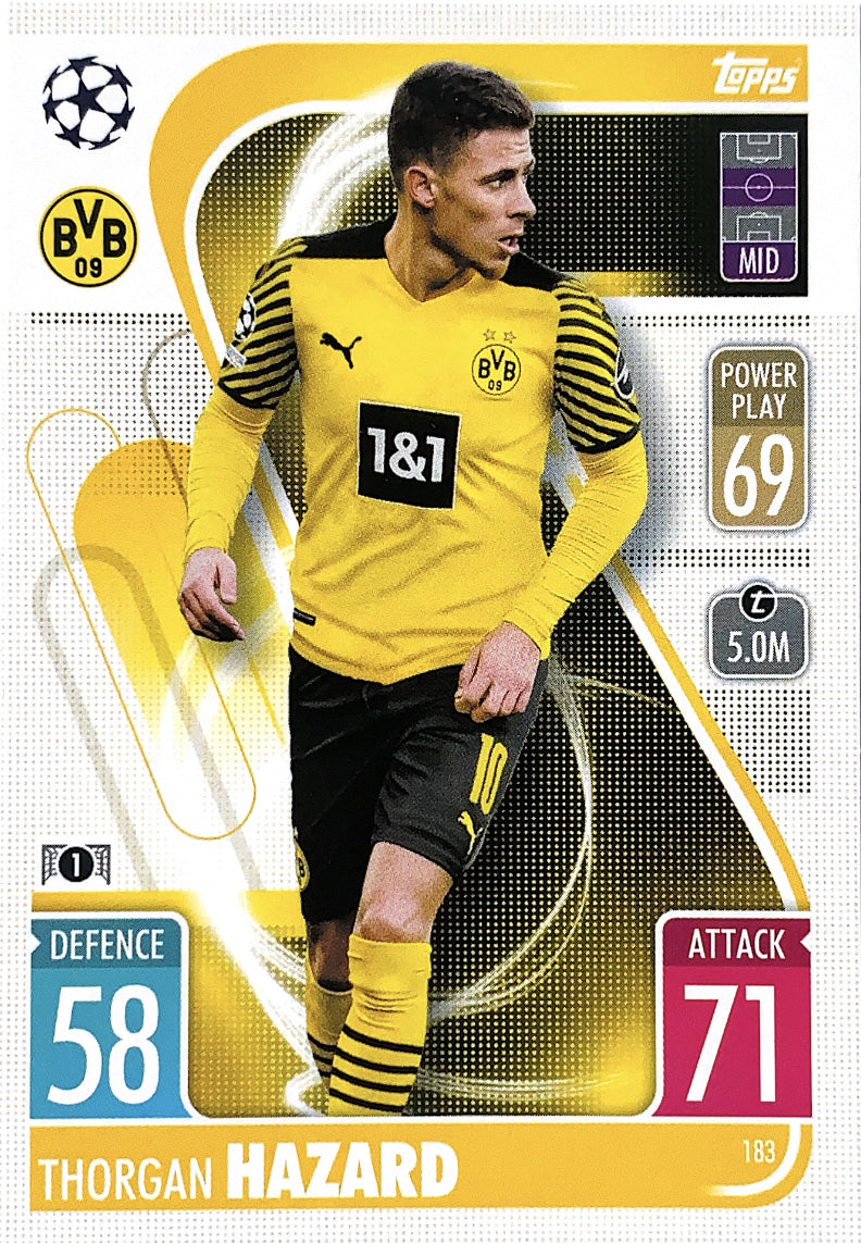 Topps Match Attax 2021/22 - 183 - Thorgan Hazard