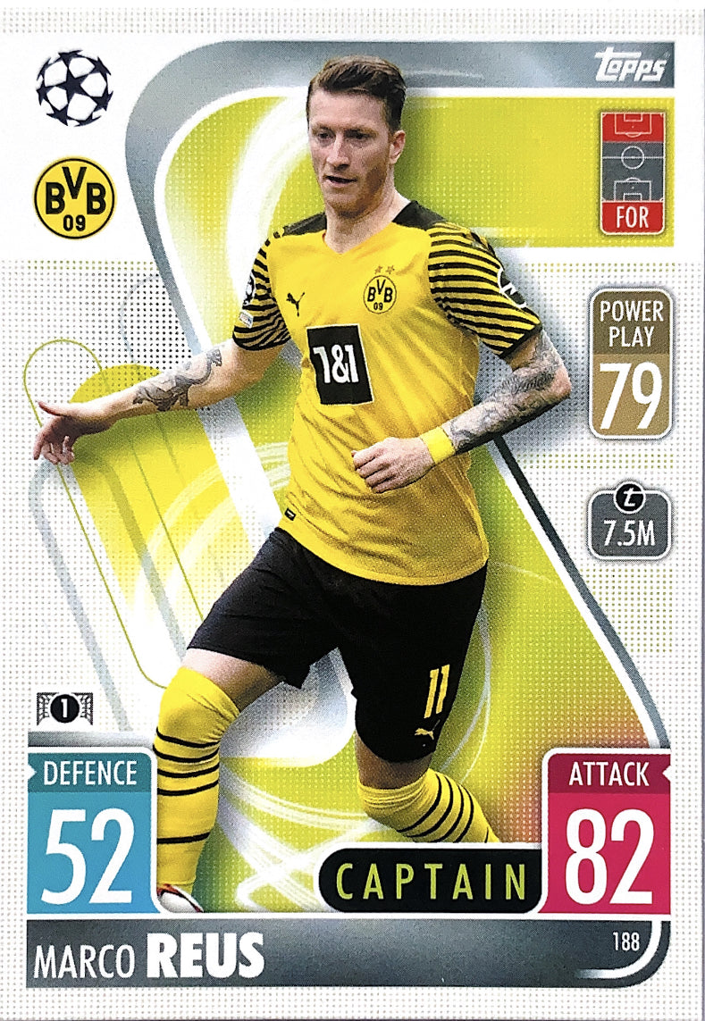 Topps Match Attax 2021/22 - 188 - Marco Reus