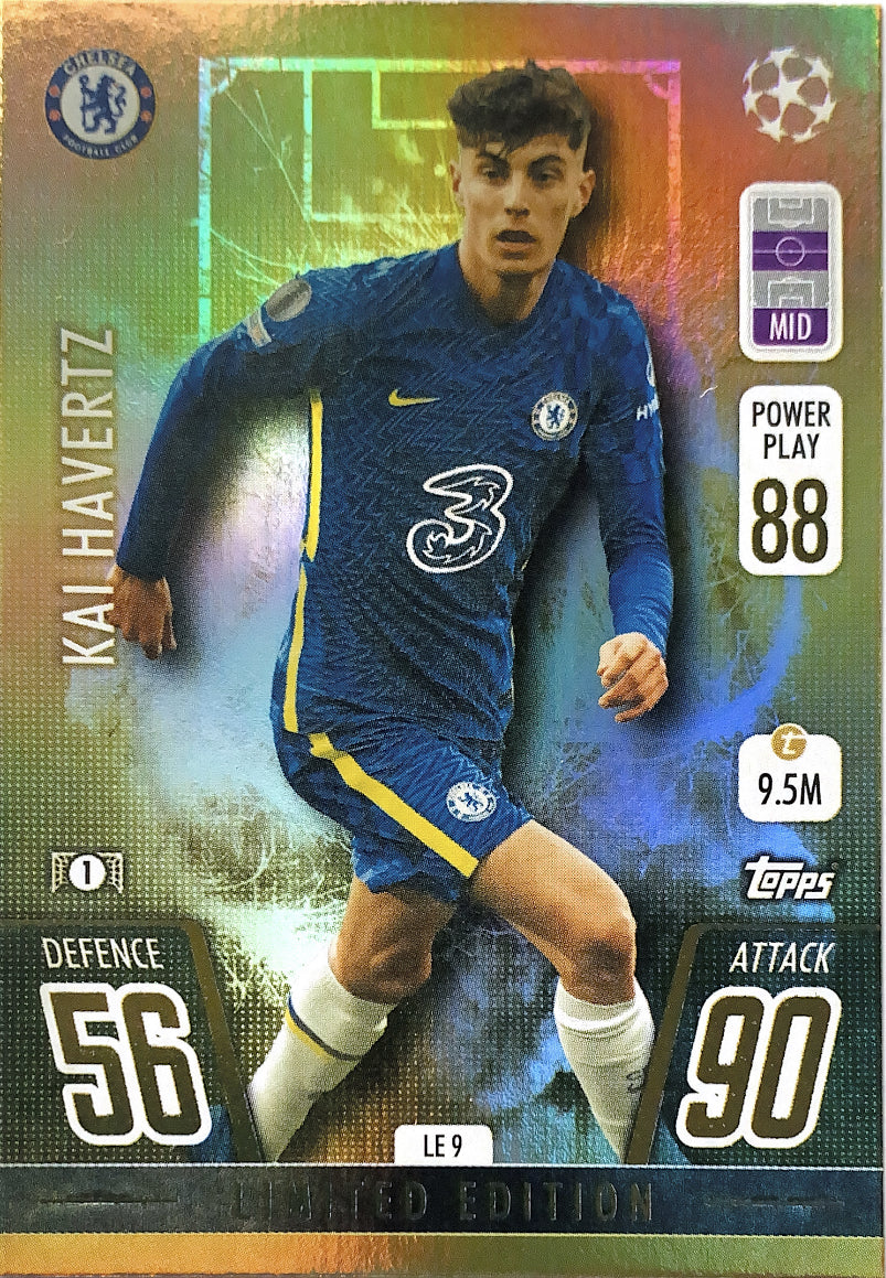 Topps Match Attax 2021/22 - LE9 - Kai Havertz - Limited Edition
