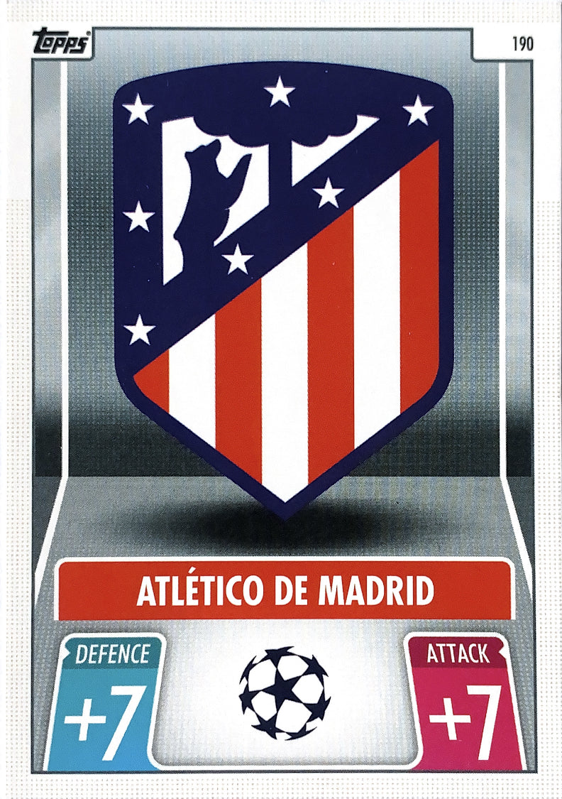 Topps Match Attax 2021/22 - 190 - Athletico Madrid Club Badge