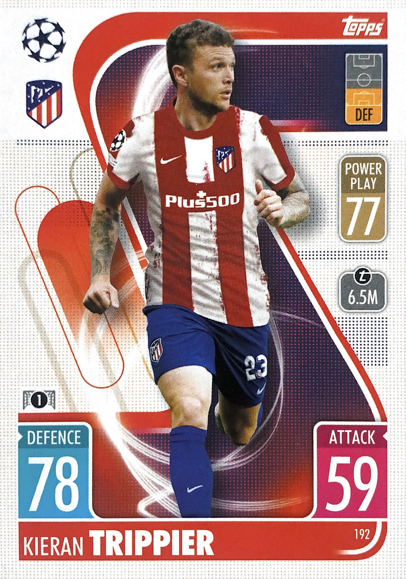 Topps Match Attax 2021/22 - 192 - Kieran Trippier
