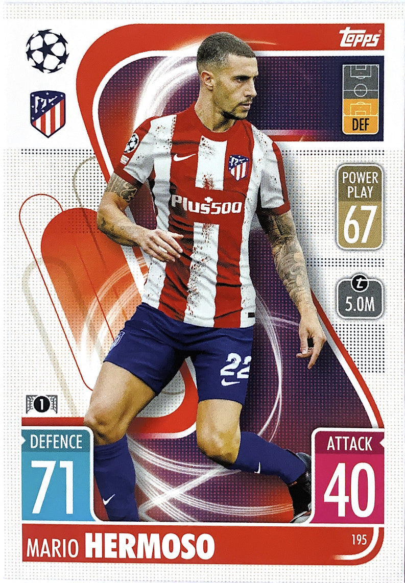 Topps Match Attax 2021/22 - 195 - Mario Hermoso