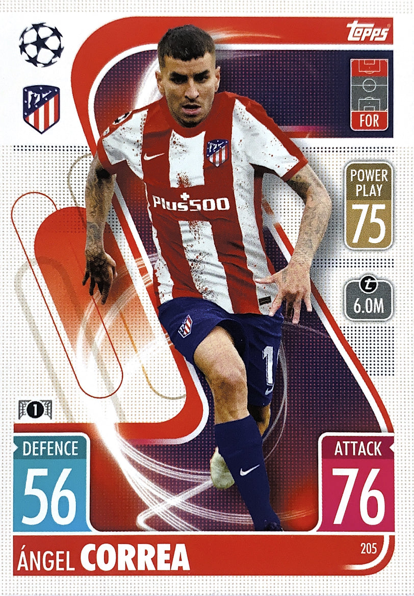 Topps Match Attax 2021/22 - 205 - Àngel Correa