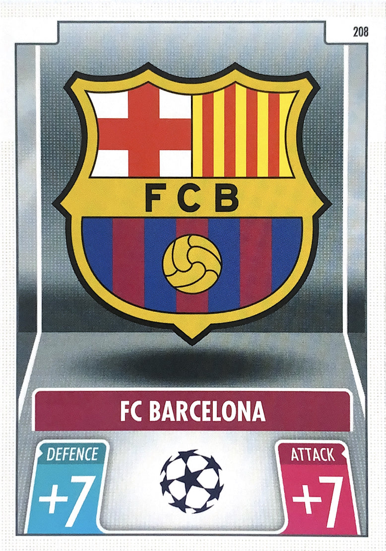Topps Match Attax 2021/22 - 208 - FC Barcelona Club Badge