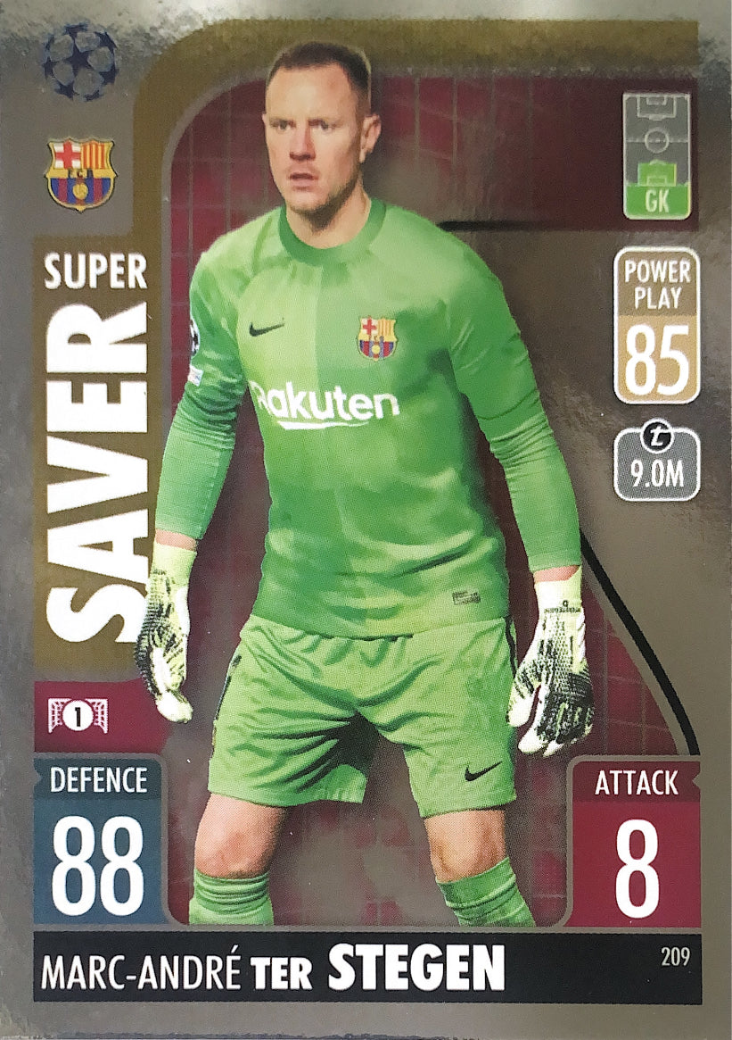 Topps Match Attax 2021/22 - 209 - Marc-Andrè ter Stegen - Super Saver