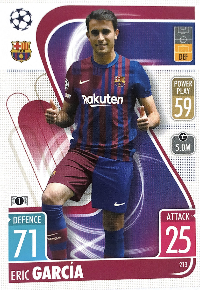 Topps Match Attax 2021/22 - 213 - Eric Garcìa