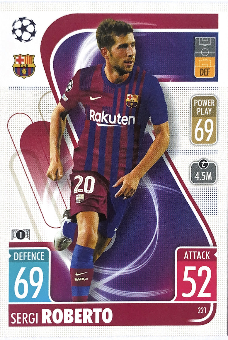 Topps Match Attax 2021/22 - 221 - Sergi Roberto