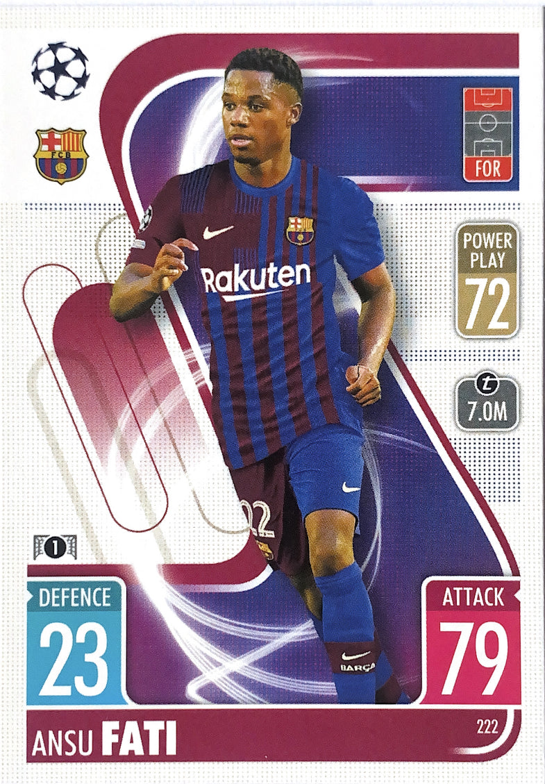 Topps Match Attax 2021/22 - 222 - Ansu Fati