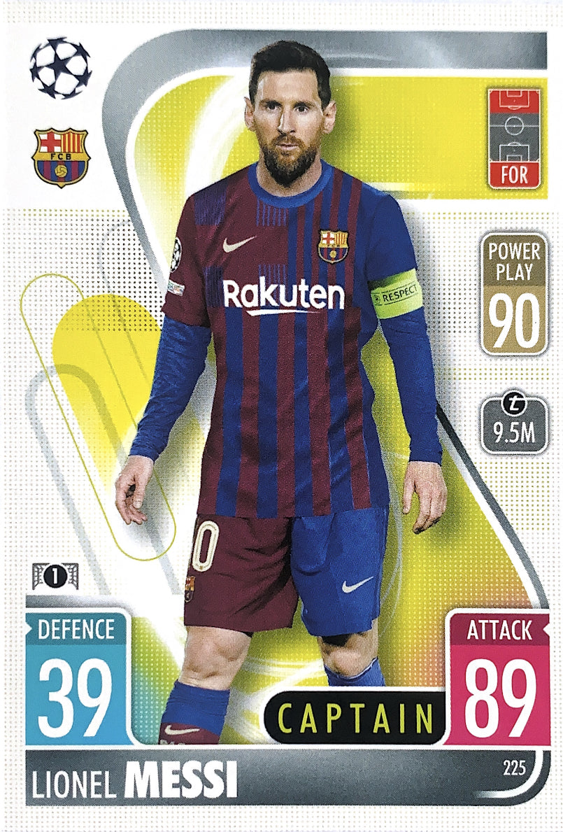 Topps Match Attax 2021/22 - 225 - Lionel Messi