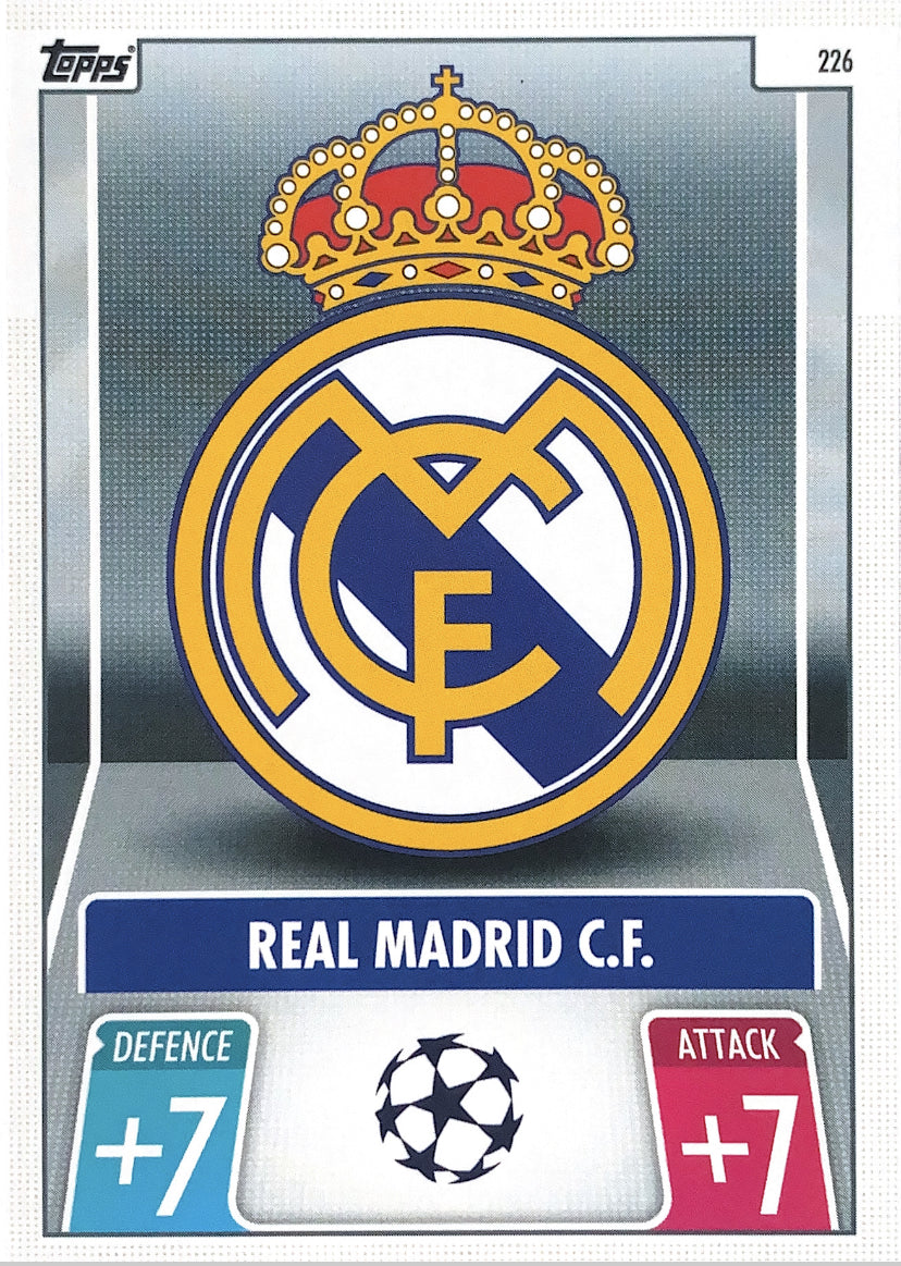 Topps Match Attax 2021/22 - 226 - Real Madrid Club Badge