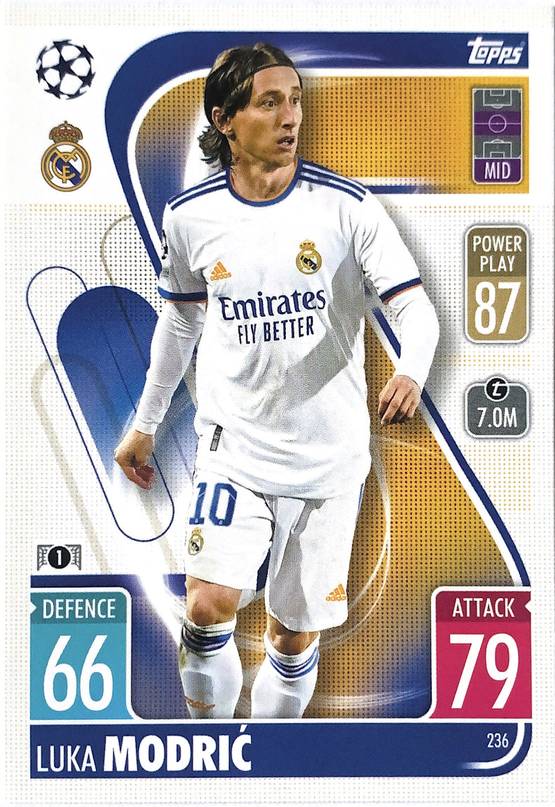 Topps Match Attax 2021/22 - 236 - Luka Modric