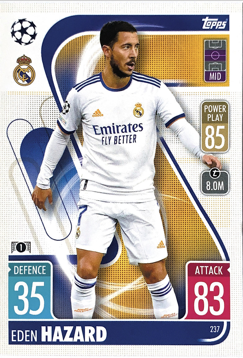 Topps Match Attax 2021/22 - 237 - Eden Hazard