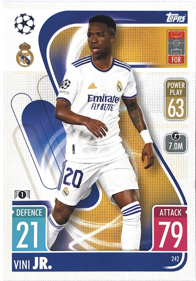 Topps Match Attax 2021/22 - 242 - Vini Jr.