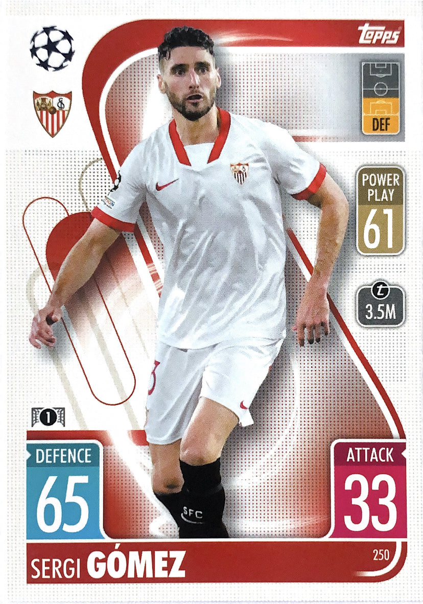 Topps Match Attax 2021/22 - 250 - Sergi Gòmez