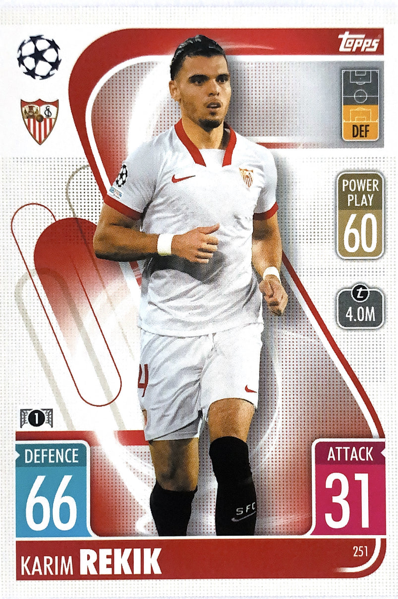 Topps Match Attax 2021/22 - 251 - Karim Rekik
